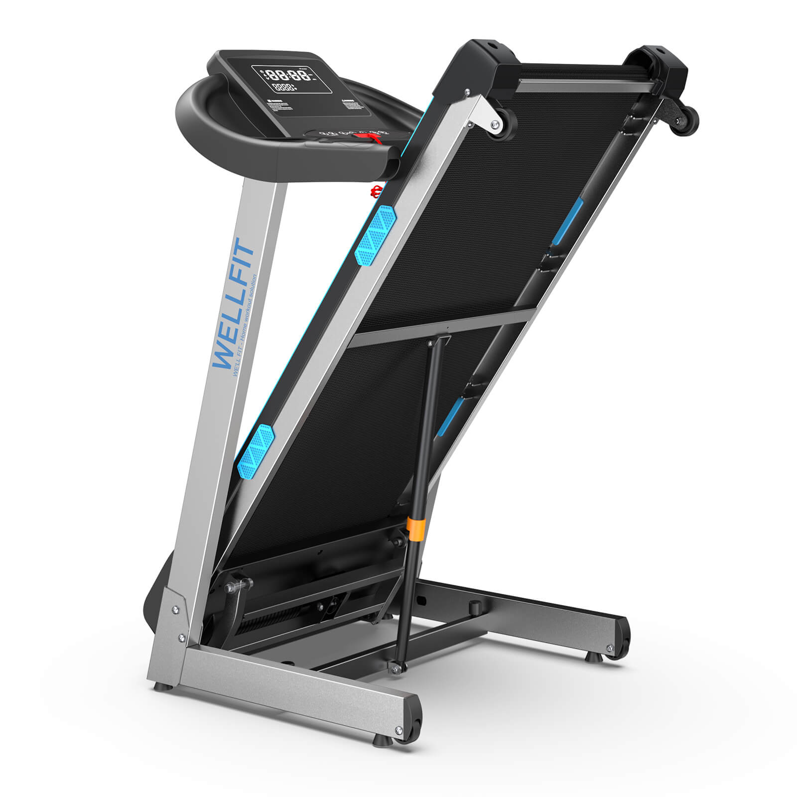 TM007 Foldable Auto 15% Incline Treadmill 200KG Capacity