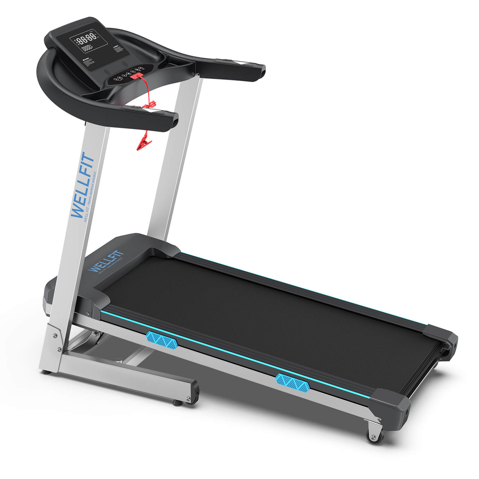 TM007 Foldable Auto 15% Incline Treadmill 200KG Capacity