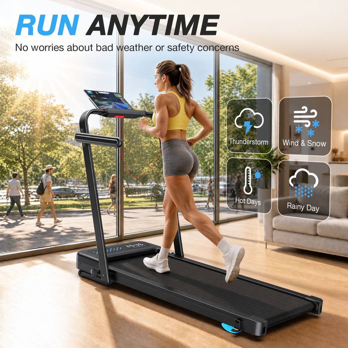 [NEW] TM037 Pro Foldable Treadmill With Auto Incline