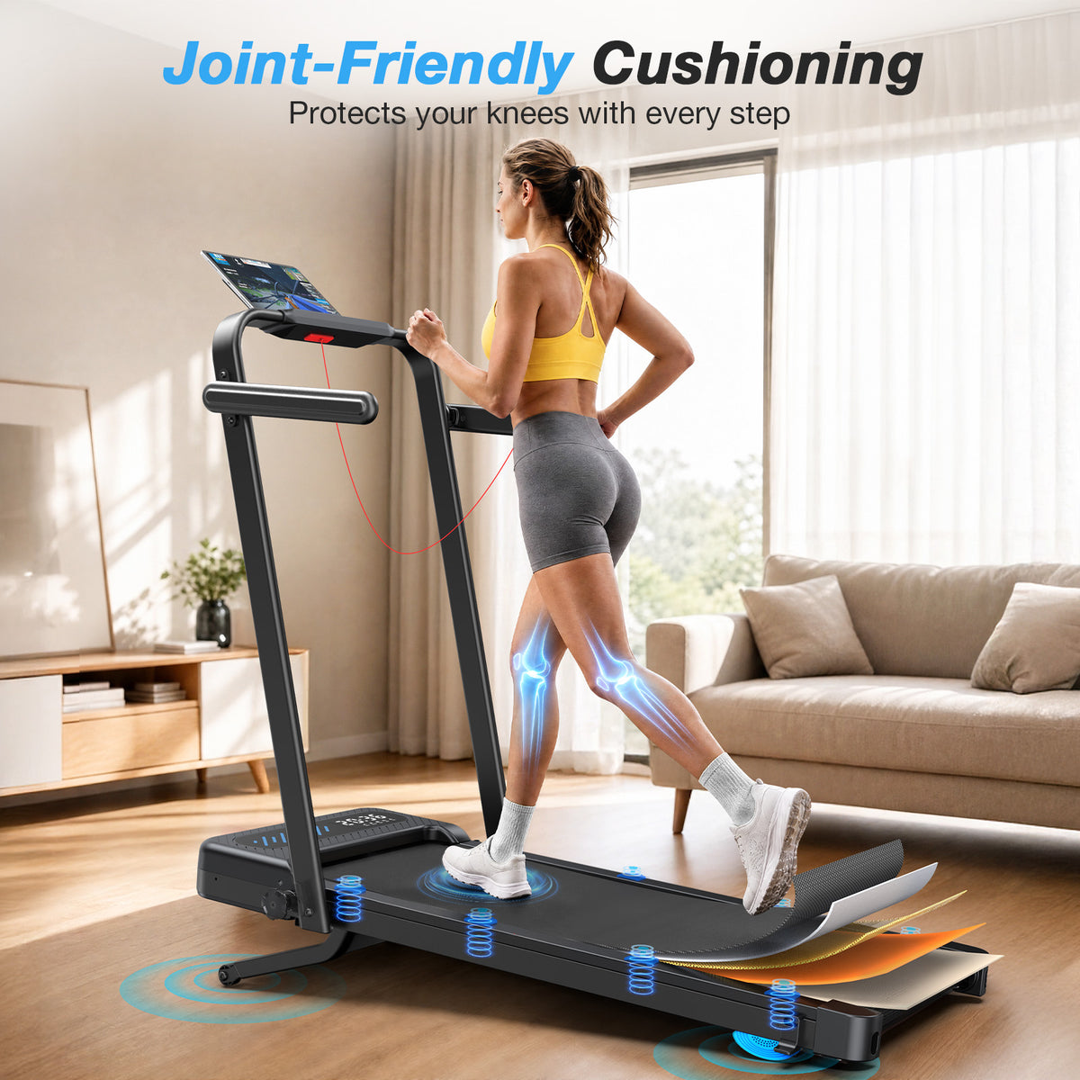 [NEW] TM037 Pro Foldable Treadmill With Auto Incline