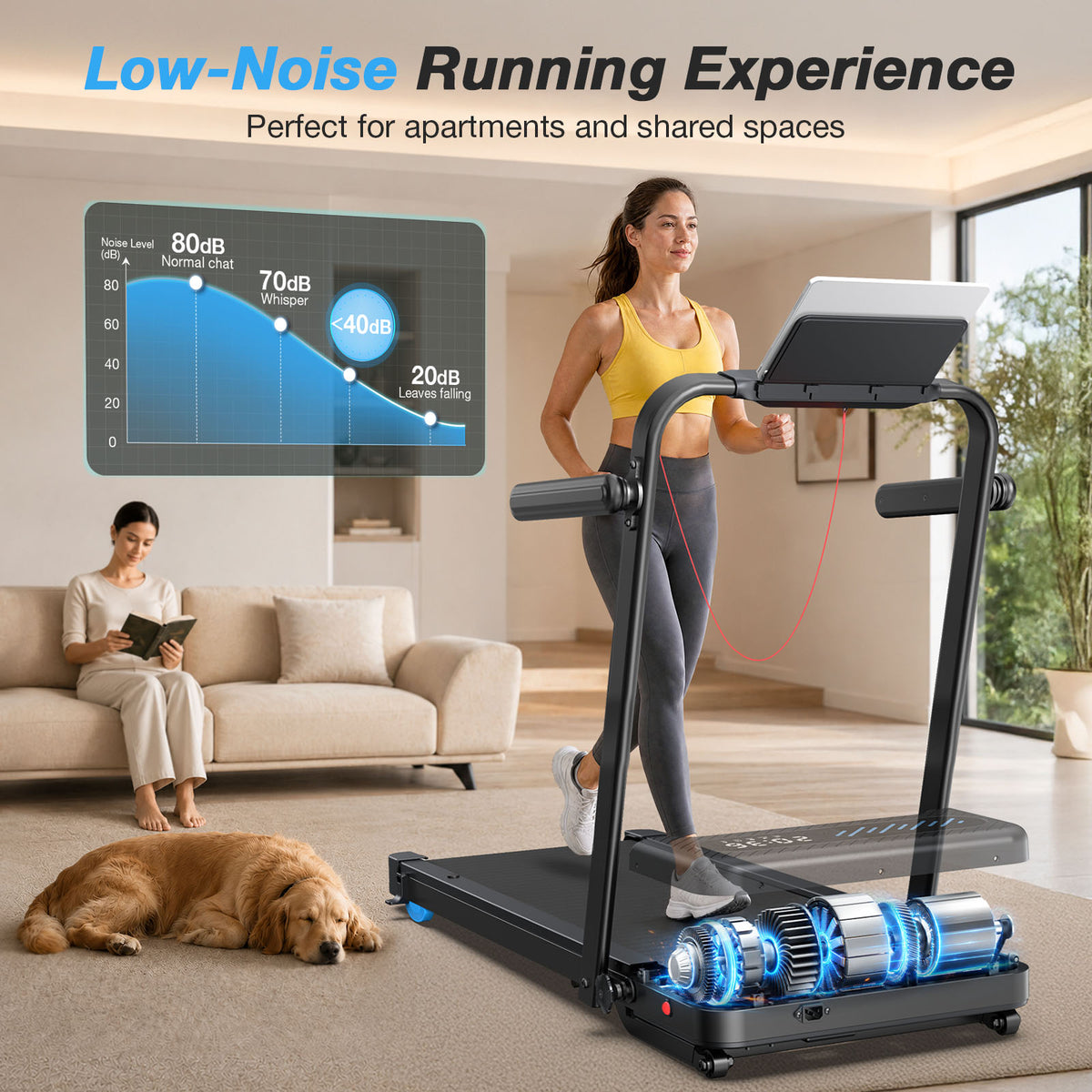 [NEW] TM037 Pro Foldable Treadmill With Auto Incline