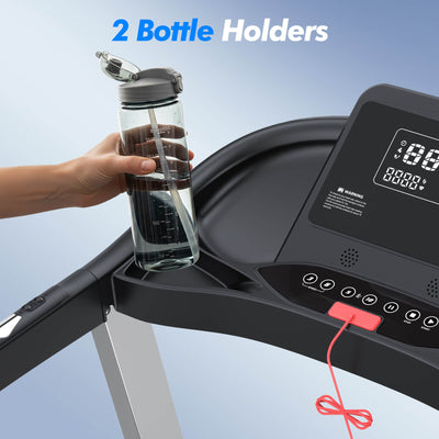 TM007 Foldable Auto 15% Incline Treadmill 200KG Capacity