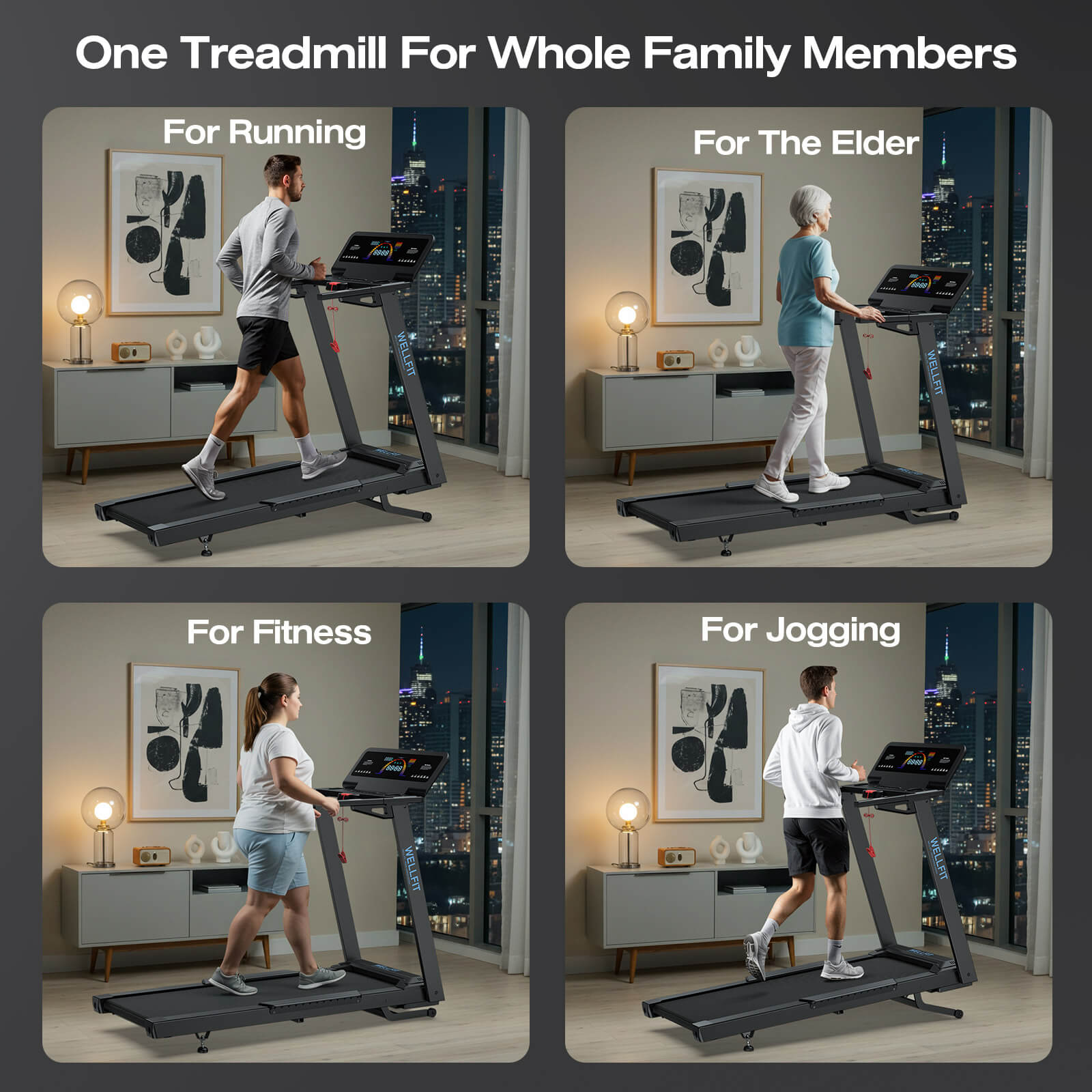 TM029 Heavy Duty Treadmill With 15% Auto Incline